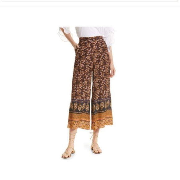 NWT Kobi Halperin Eloise Floral Pants. Size M